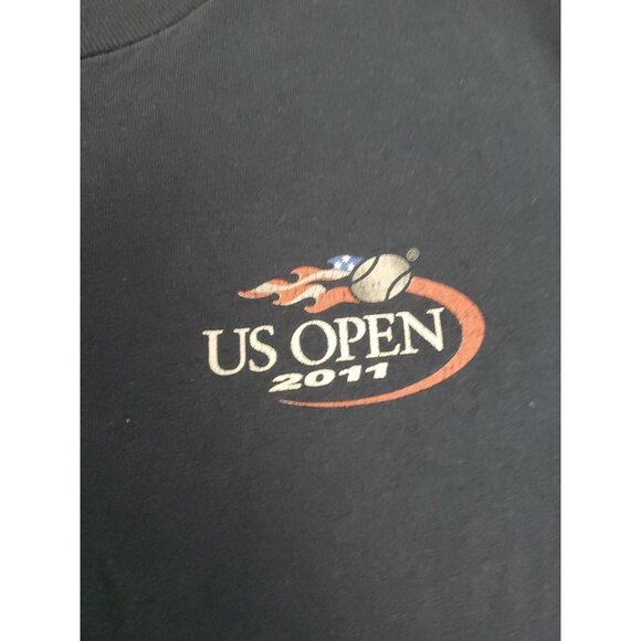 US Open 2011 Tennis Championships 2011 Navy T-Shirt Men's Size 2XL - Picture 5 of 9